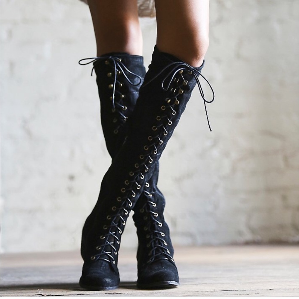 Free people over the knee boots